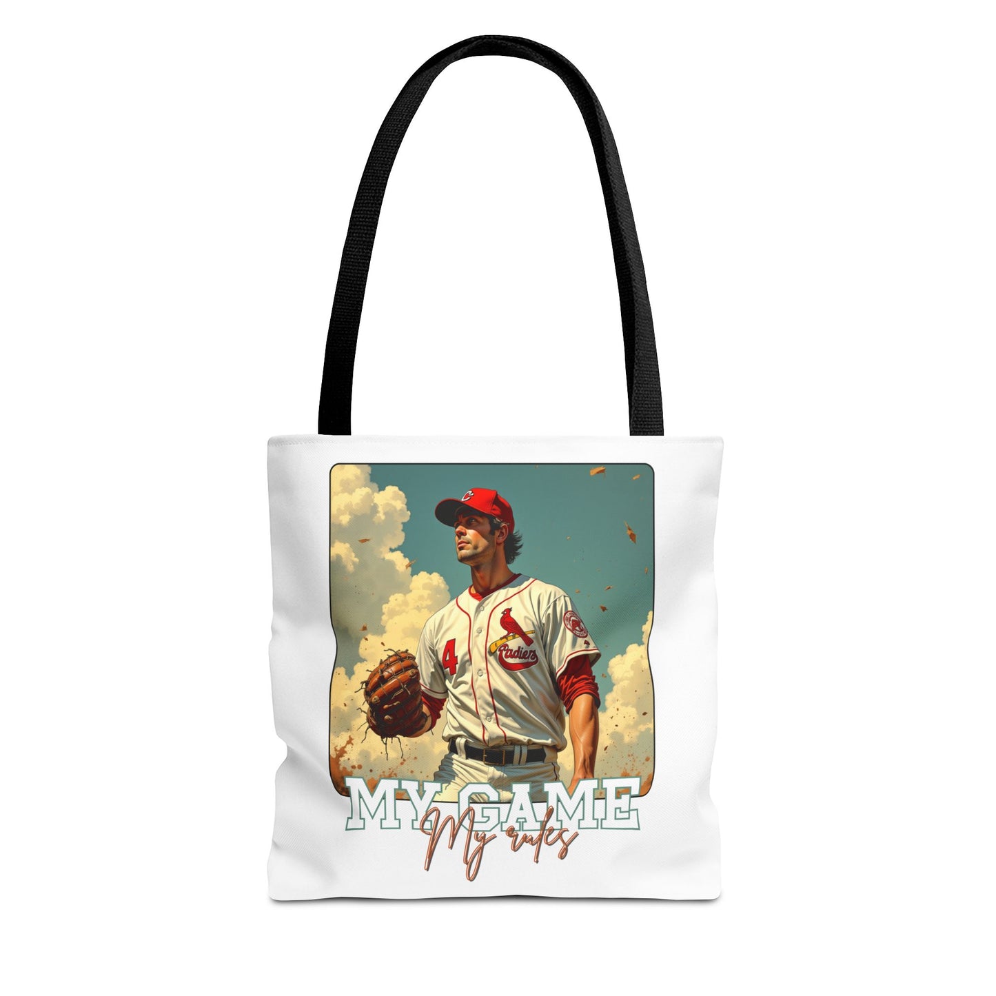 Baseball Tote Bag - My Game, My Stats - Perfect for Sports Fans