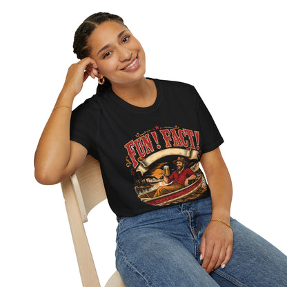 Fun! Fact! T-Shirt — Vintage Beer Drinker Graphic Tee