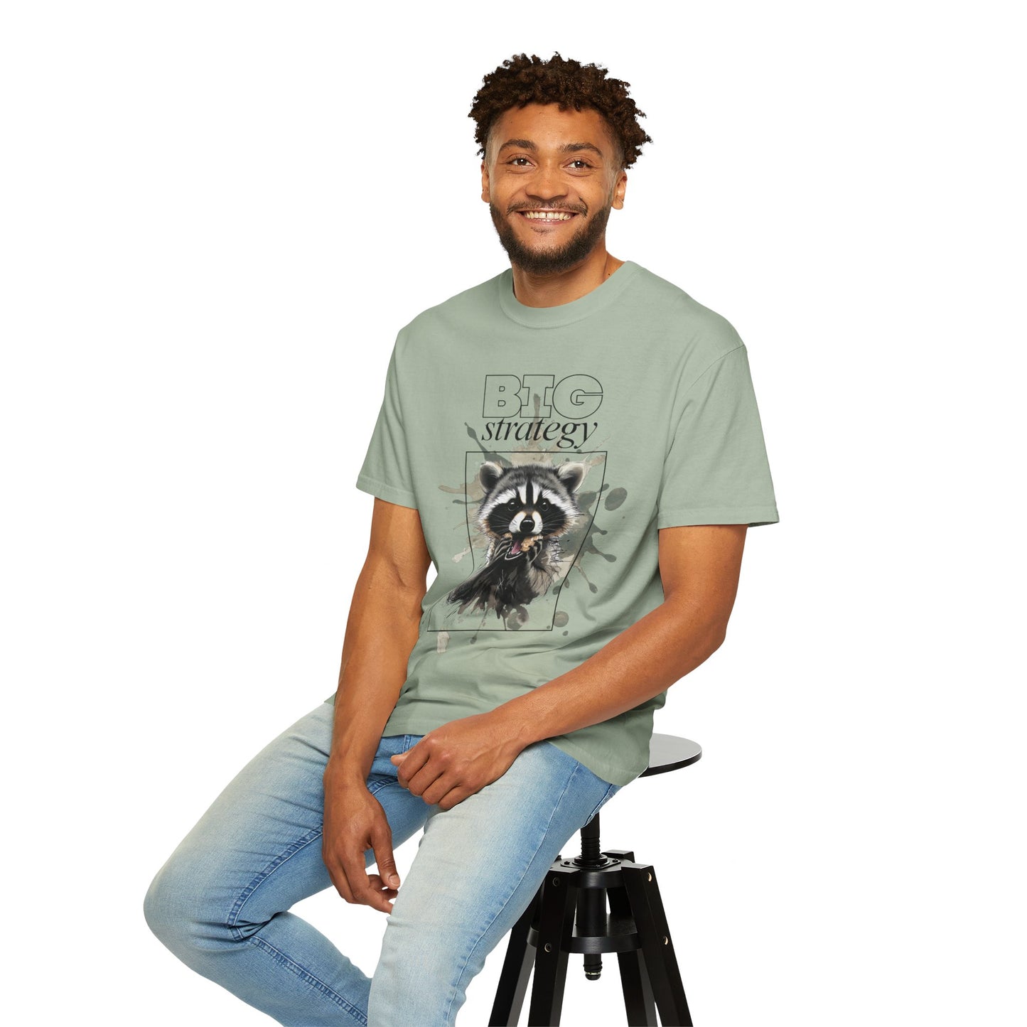 Raccoon Splash T-Shirt, BTC strategy, Graphic Tee