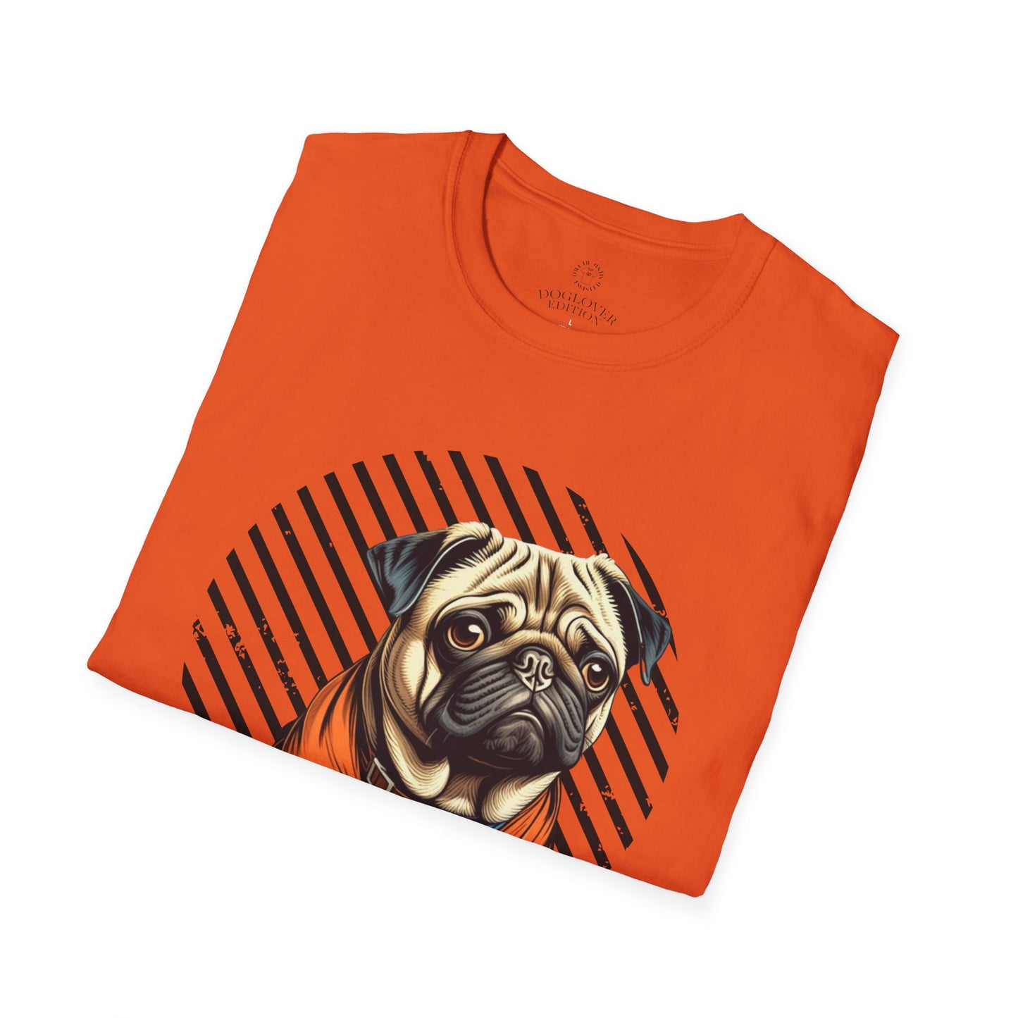 Pure Love Pug Unisex Softstyle T-Shirt