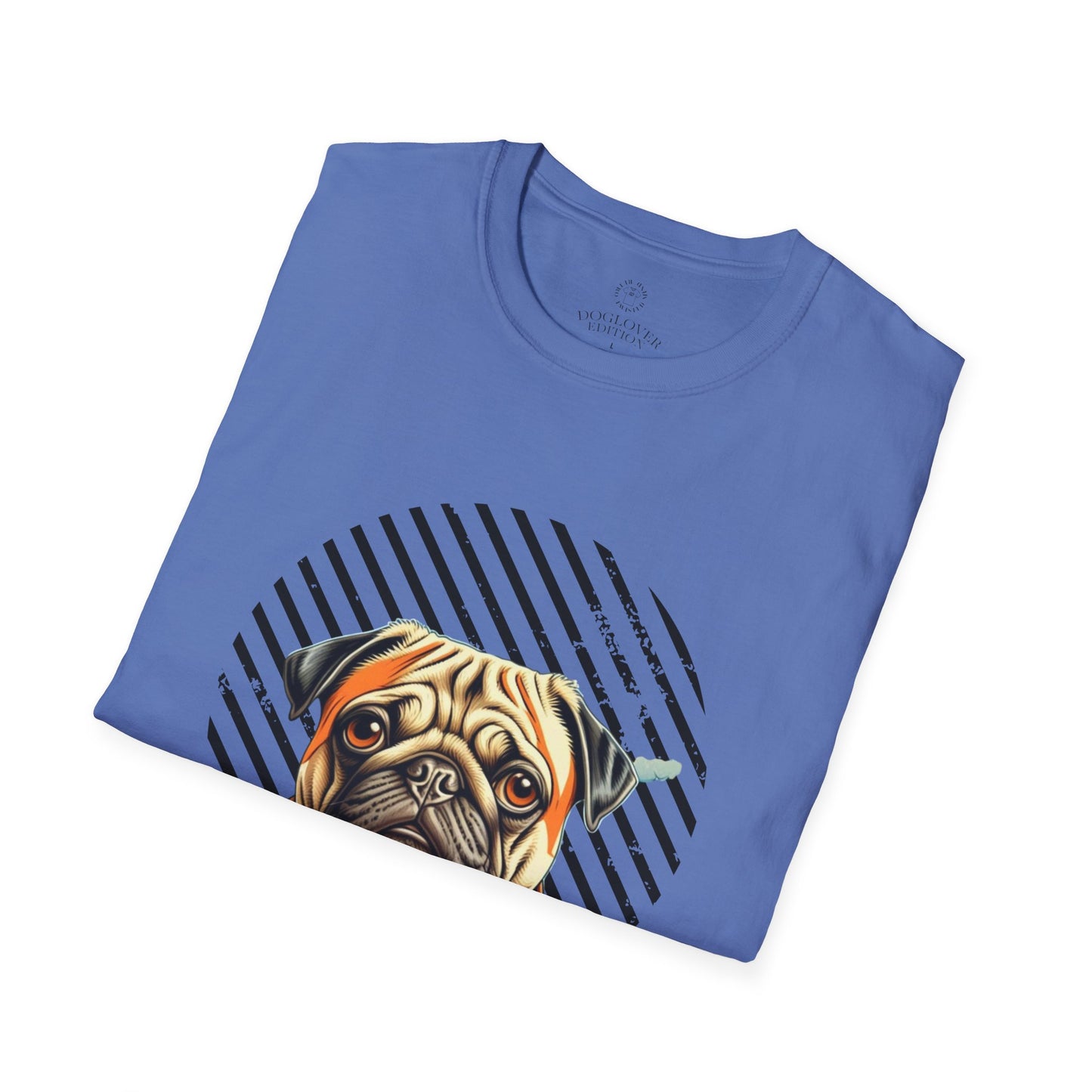 Pure Love Pug T-Shirt - Unisex Softstyle Tee