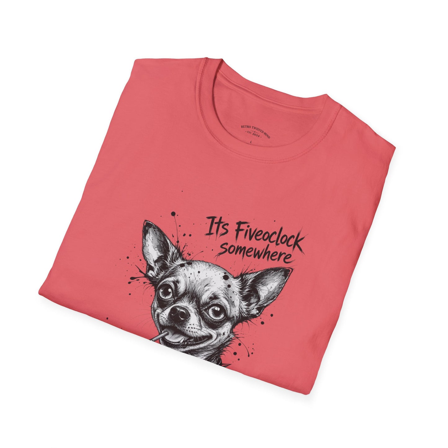 Chihuahua 'It's Five O'Clock Somewhere' T-Shirt