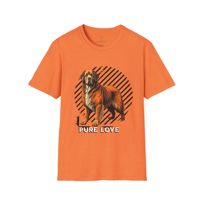Pure Love Dog Unisex Softstyle T-Shirt - Perfect Gift for Pet Lovers