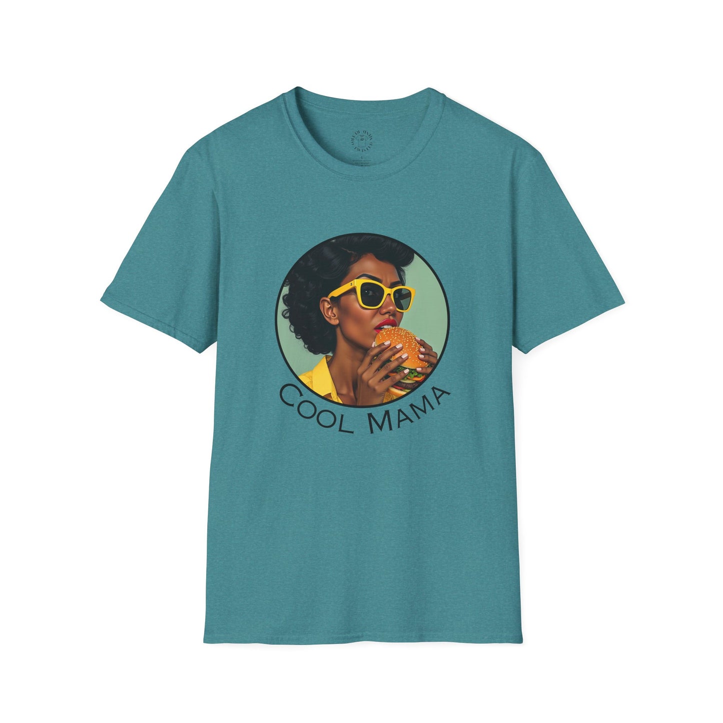 Cool Mama Graphic T-Shirt - Unisex Softstyle Tee for Trendy Moms