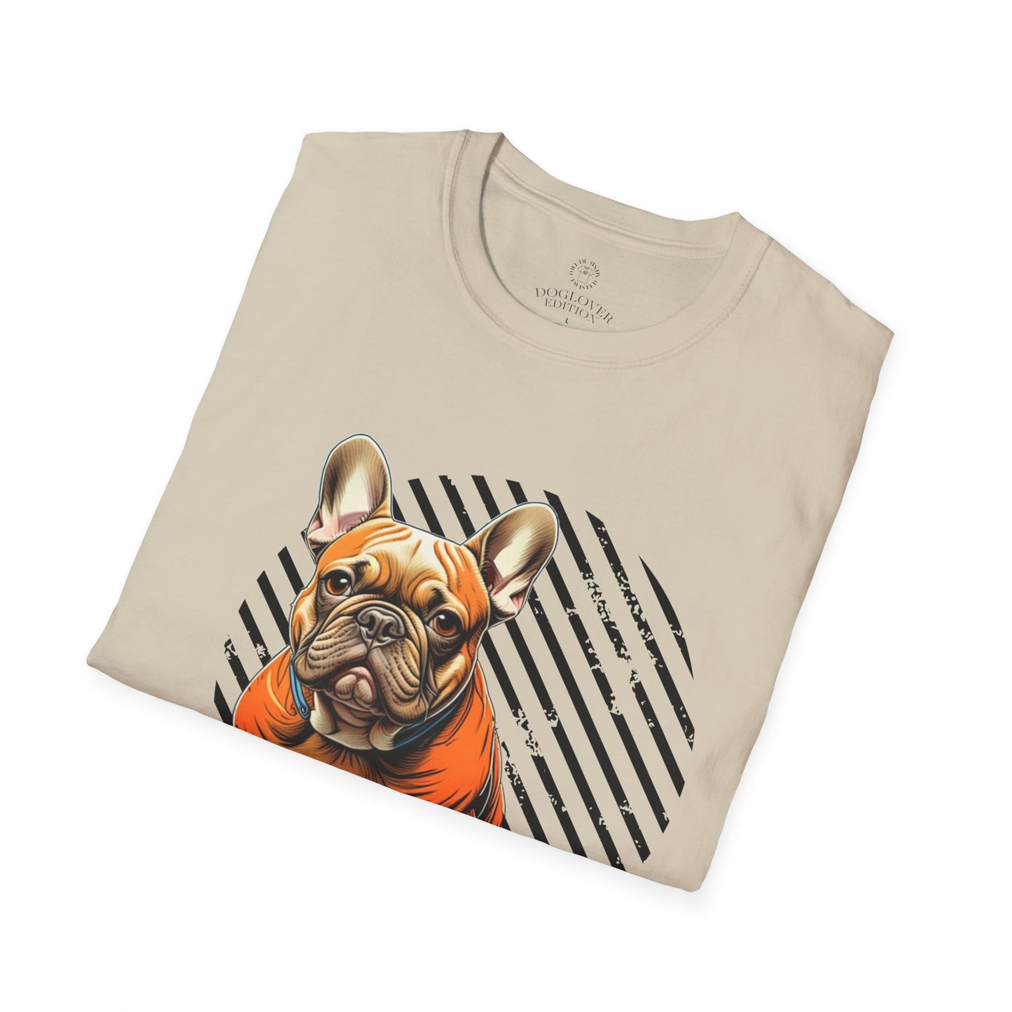 Pure Love French Bulldog Unisex Softstyle T-Shirt