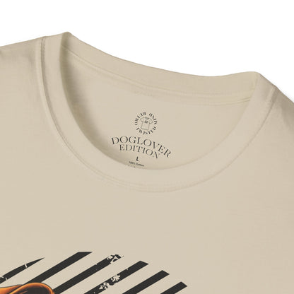 Pure Love Dog Unisex T-Shirt - Softstyle Cotton Tee for Animal Lovers