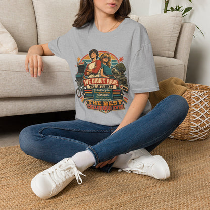 Retro Stranger Things 'We Didn't Have The Internet' T-Shirt