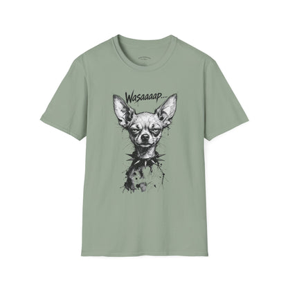 Chihuahua 'Wasaaaap' Graphic T-Shirt — Funny Dog Tee for Pet Lovers