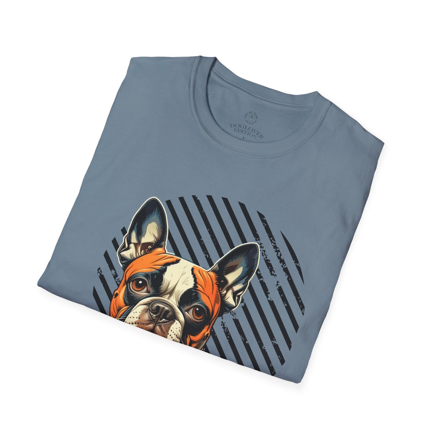 Pure Love French Bulldog Unisex Softstyle T-Shirt