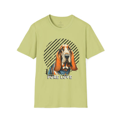 Pure Love Basset Hound Unisex T-Shirt
