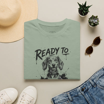 Ready To Cause Problems Dog T-Shirt — Funny Dachshund Graphic Tee