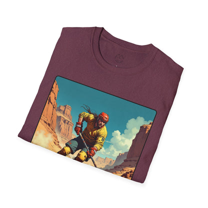 Retro Gamer Unisex Softstyle T-Shirt - 'My Game, My Rules' hockey ,sport