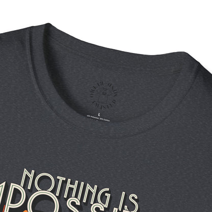 Unisex Softstyle T-Shirt - 'Nothing is Impossible, Possible Just Cost More' Graphic Tee.twisted