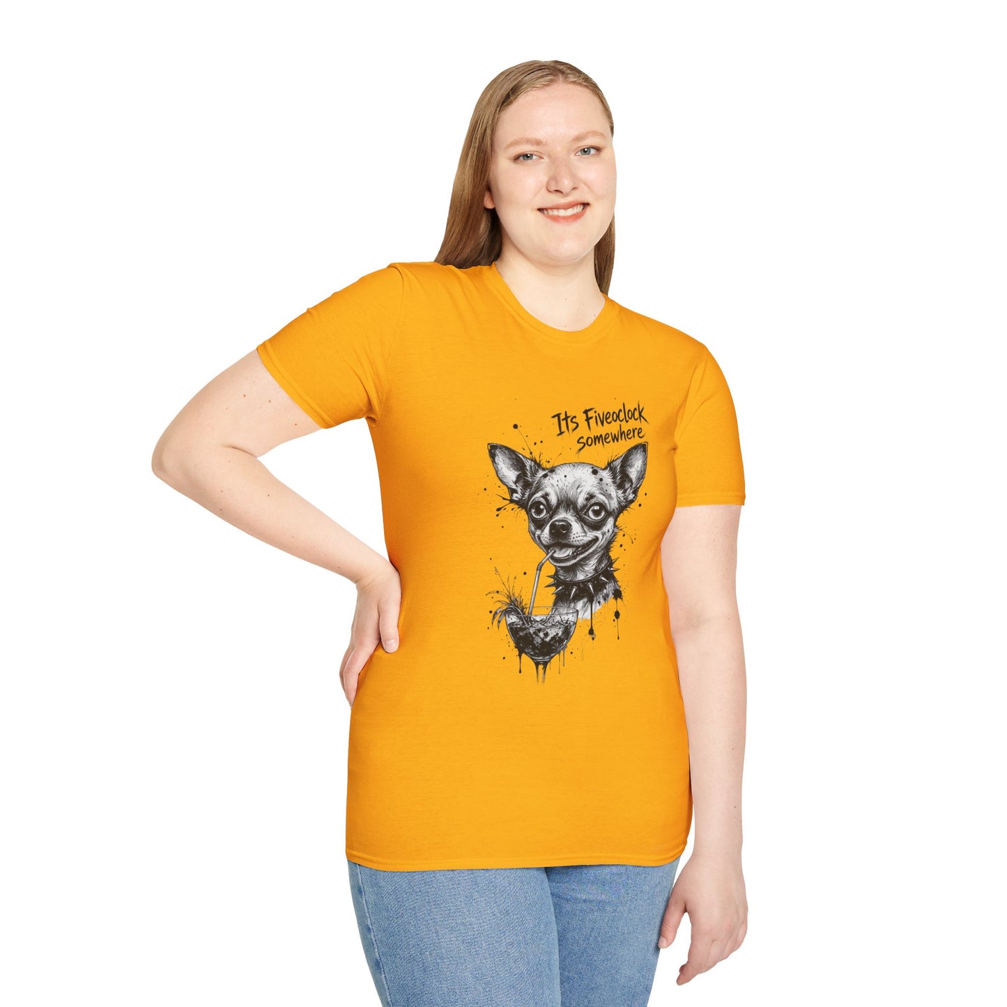 Chihuahua 'It's Five O'Clock Somewhere' T-Shirt