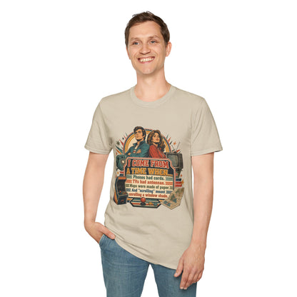 Vintage Road Trip T-Shirt — "I Come From A Time When" Retro Couple Graphic