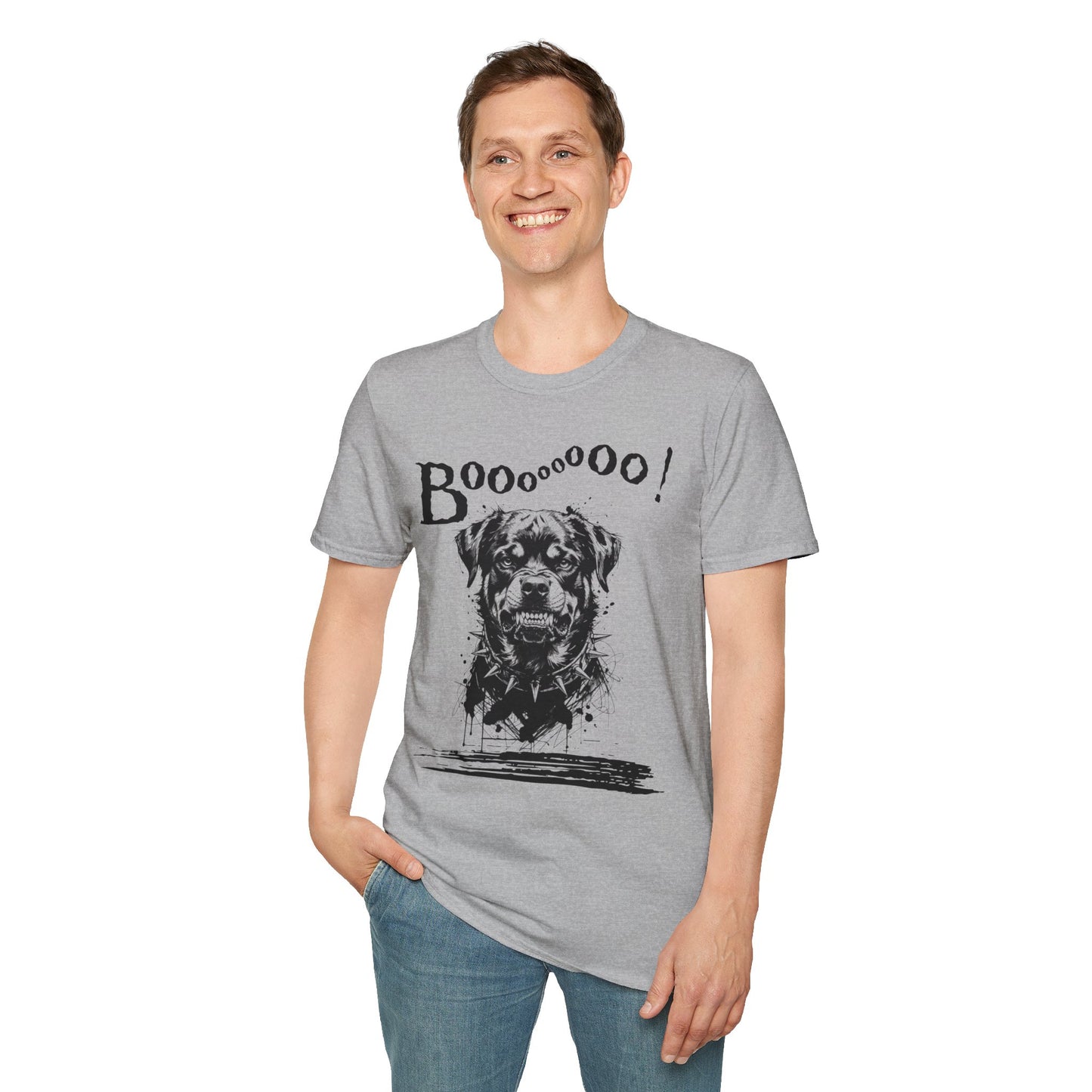 Rottweiler Boo! T-Shirt — Spooky Dog Halloween Tee