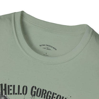 Chihuahua 'Hello Gorgeous' Tee - Cute Dog Graphic T-Shirt