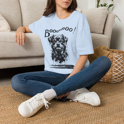 Rottweiler Boo! T-Shirt — Spooky Dog Halloween Tee