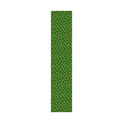 Christmas Puppy Gift Wrap Paper - Green Holiday Dog Wrapping Paper