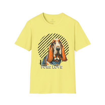 Pure Love Basset Hound Unisex T-Shirt