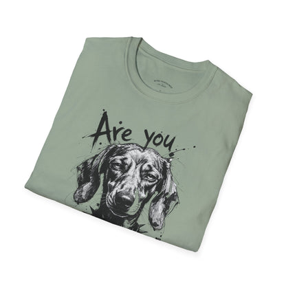 Are You Serious? Dachshund Graphic T-Shirt