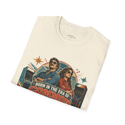 Born in the Era of Common Sense T-Shirt — Retro 70s Vintage Political Graphic Tee