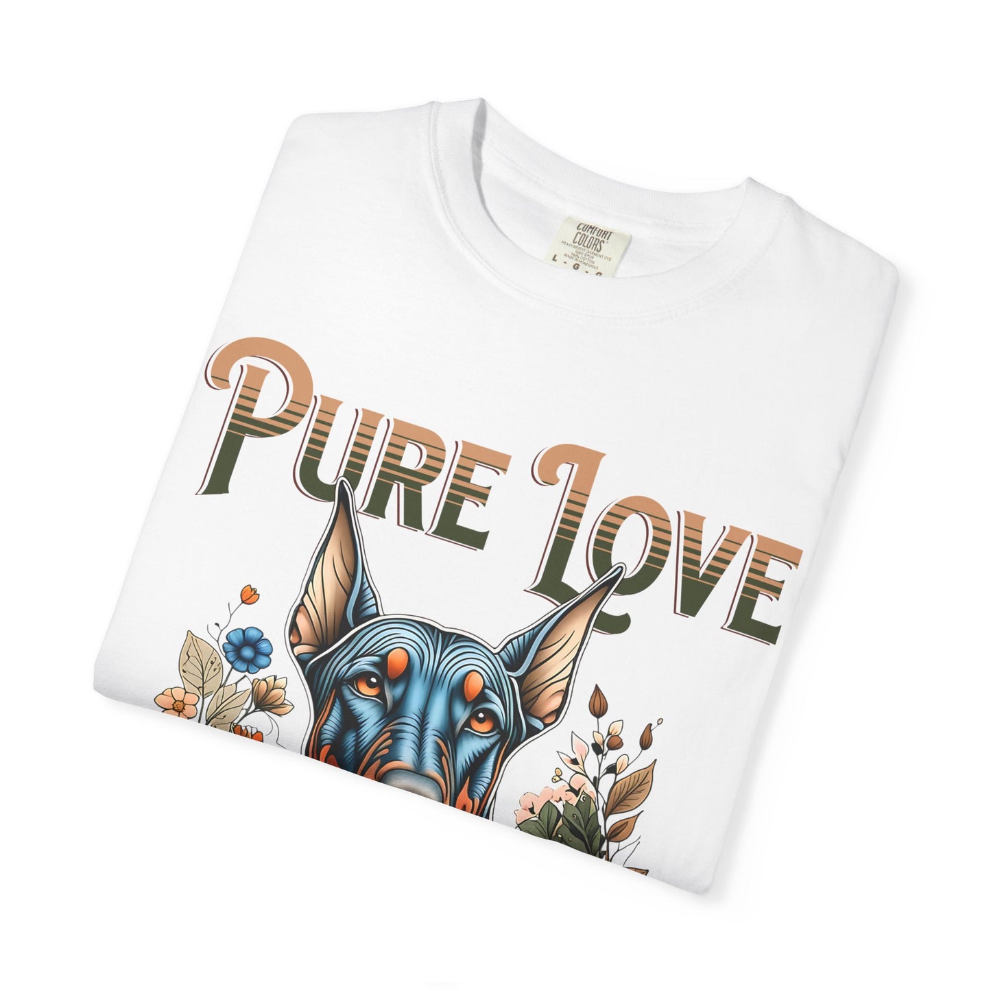 Pure Love Dog Art Unisex T-Shirt - Perfect Gift for Animal Lovers
