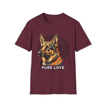 Pure Love Dog Graphic Unisex T-Shirt