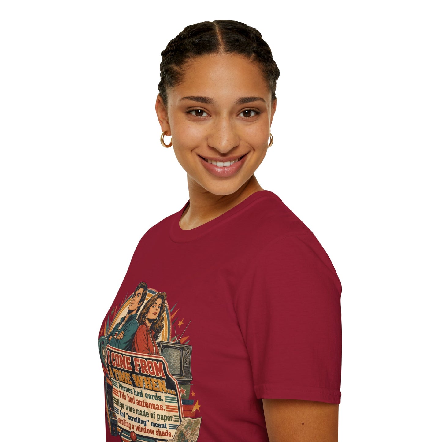 Vintage Road Trip T-Shirt — "I Come From A Time When" Retro Couple Graphic