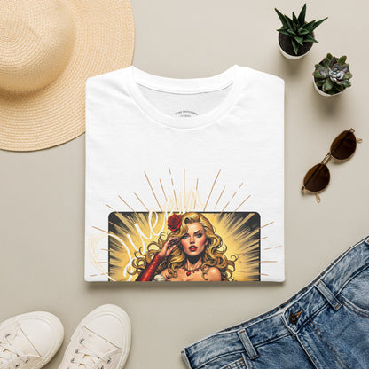 Empowered Women Unisex Softstyle T-Shirt - Bold & Confident Design, queen. girl