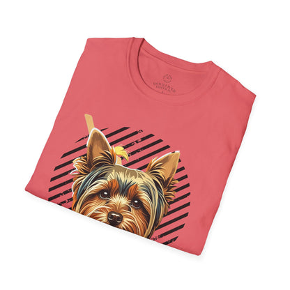 Pure Love Yorkie Unisex Softstyle T-Shirt - Perfect Gift for Dog Lovers