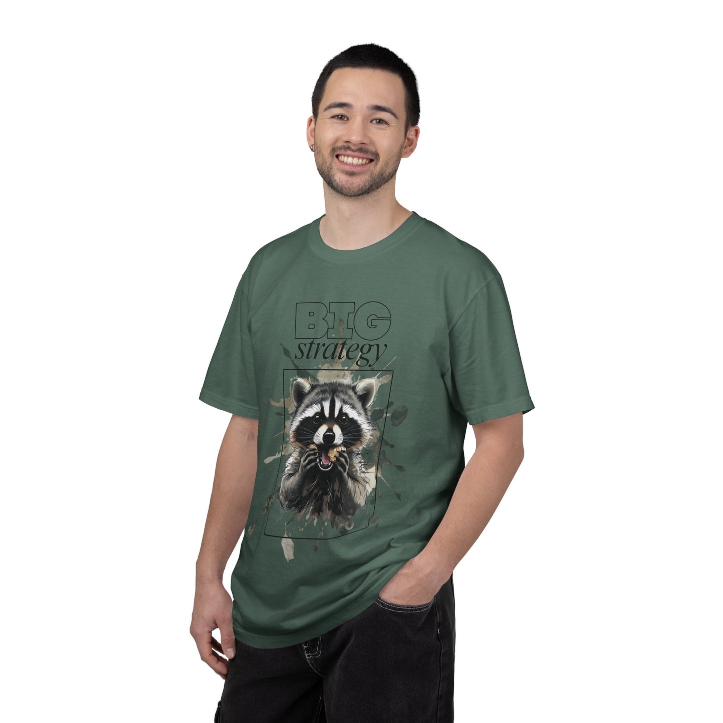 Raccoon Splash T-Shirt, BTC strategy, Graphic Tee