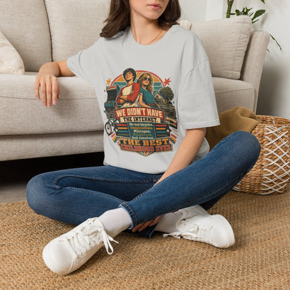 Retro Stranger Things 'We Didn't Have The Internet' T-Shirt