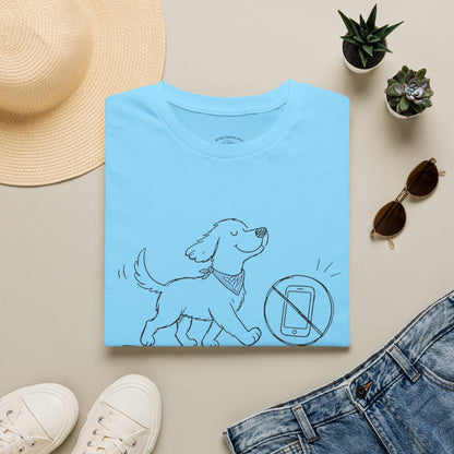 Less Scrolling, More Strolling Dog T-Shirt