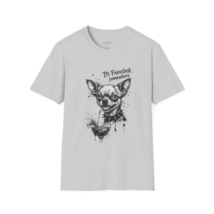 Chihuahua 'It's Five O'Clock Somewhere' T-Shirt