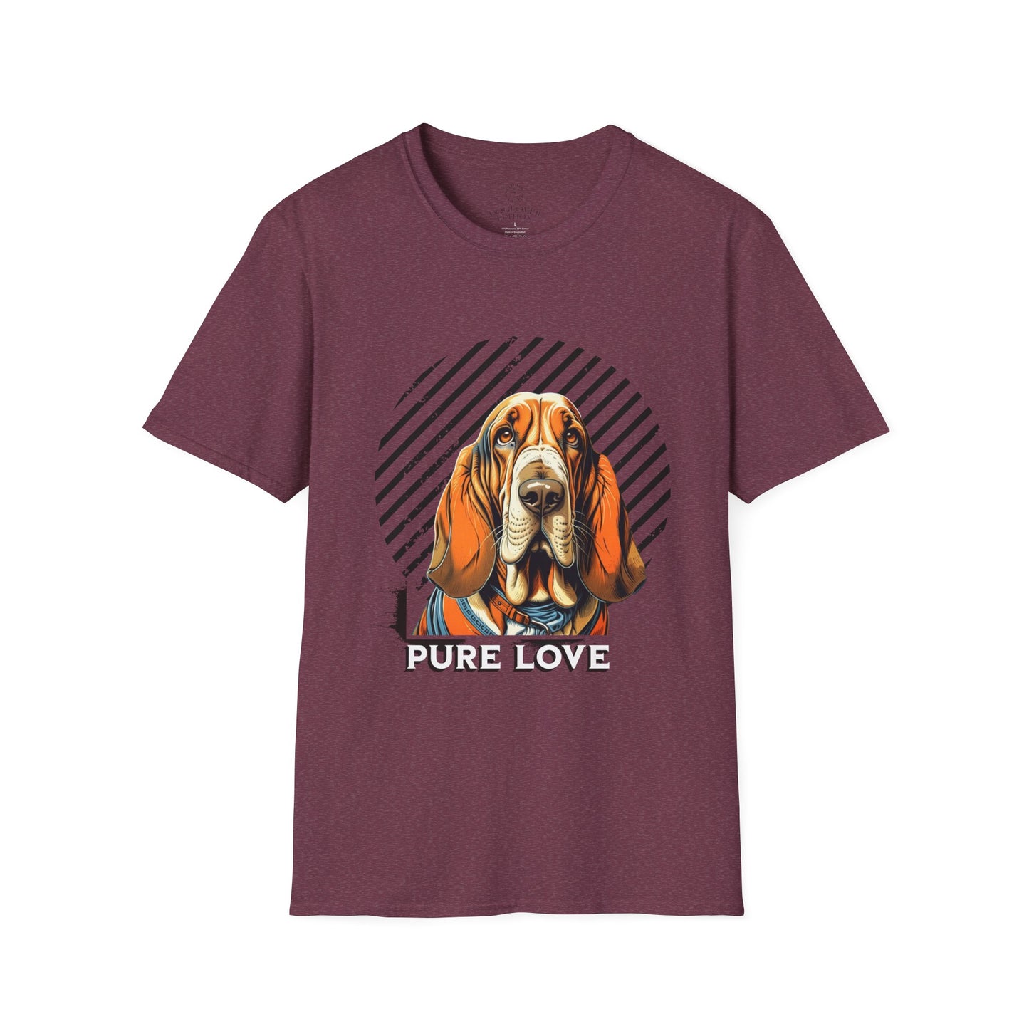 Basset Hound T-Shirt - Pure Love Unisex Tee