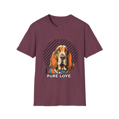 Basset Hound T-Shirt - Pure Love Unisex Tee