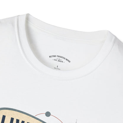 Cat T-Shirt — "Living with a Cat is Basically Having a Furry CEO" Retro Graphic