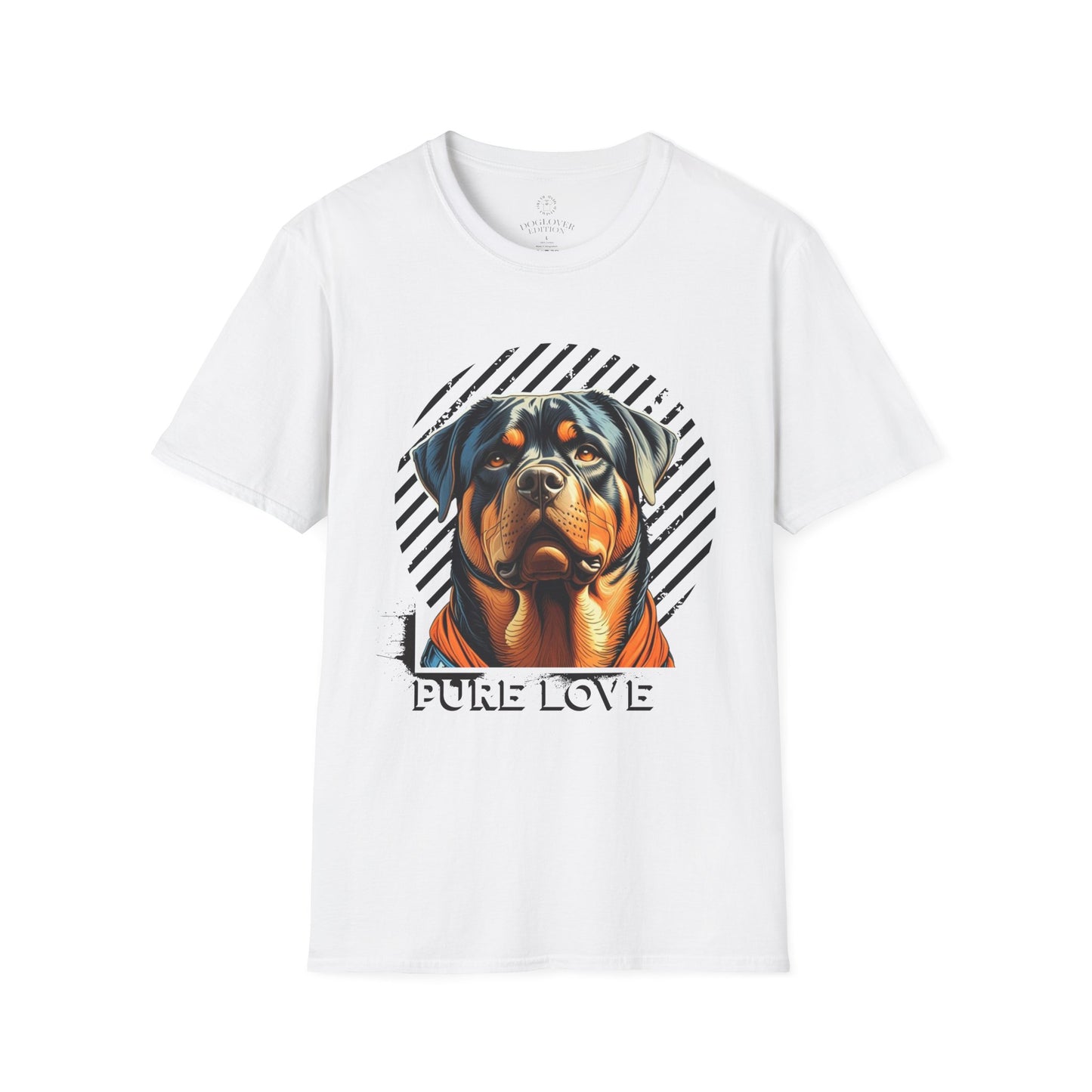 Pure Love Rottweiler Unisex Softstyle T-Shirt