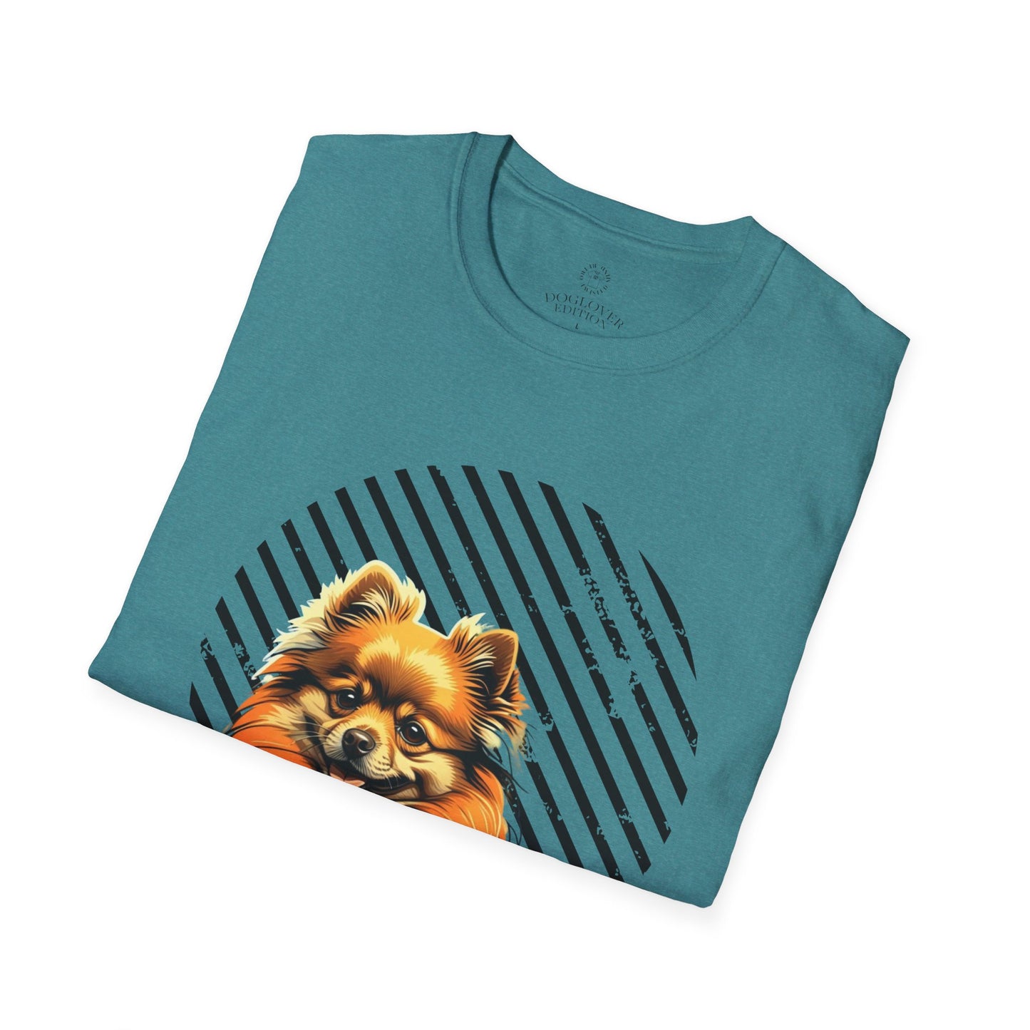Pure Love Pomeranian T-Shirt - Unisex Softstyle Tee for Dog Lovers