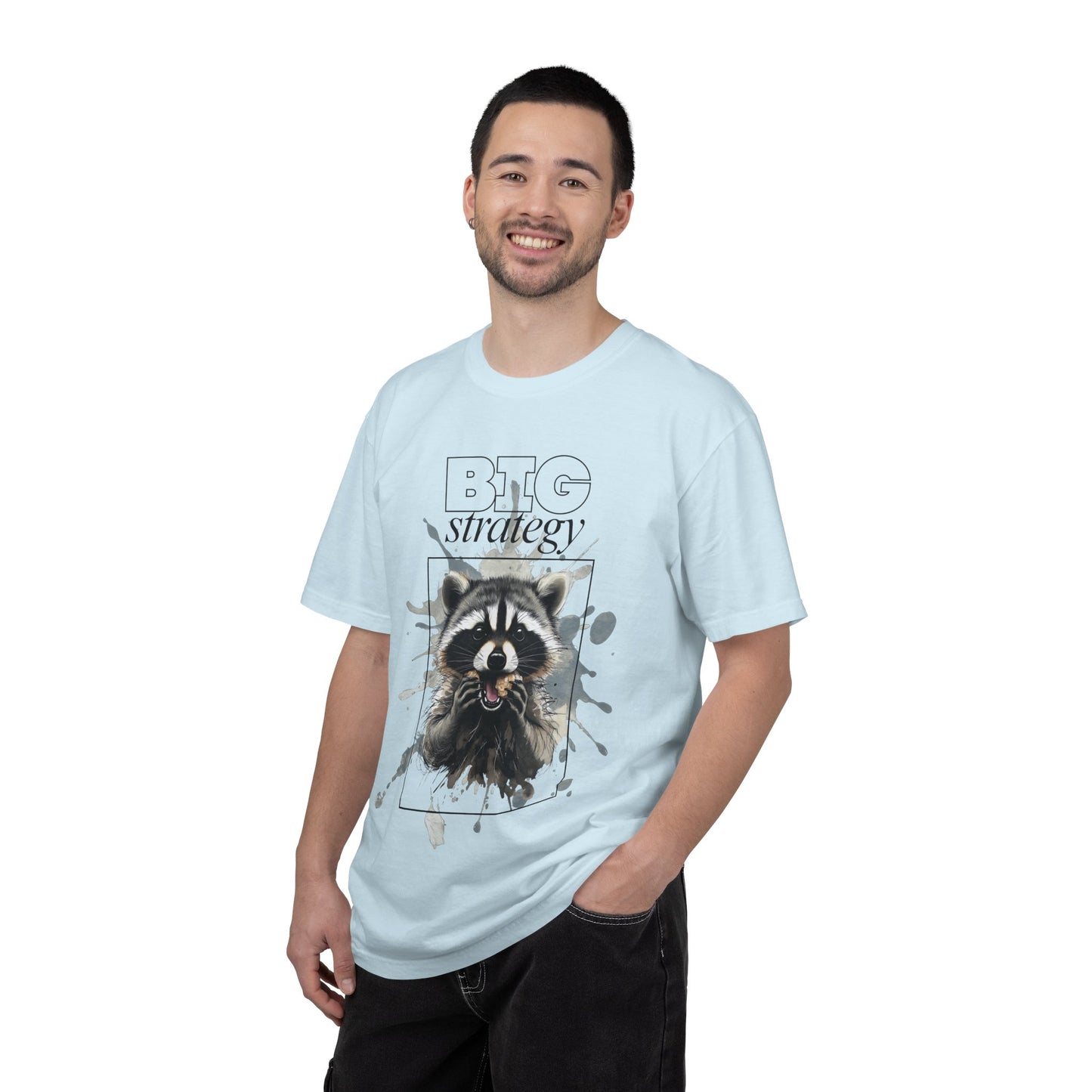 Raccoon Splash T-Shirt, BTC strategy, Graphic Tee