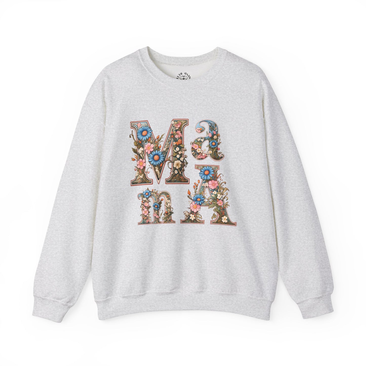 Unisex Heavy Blend™ Crewneck Sweatshirt,mother day gift, mama ,flower
