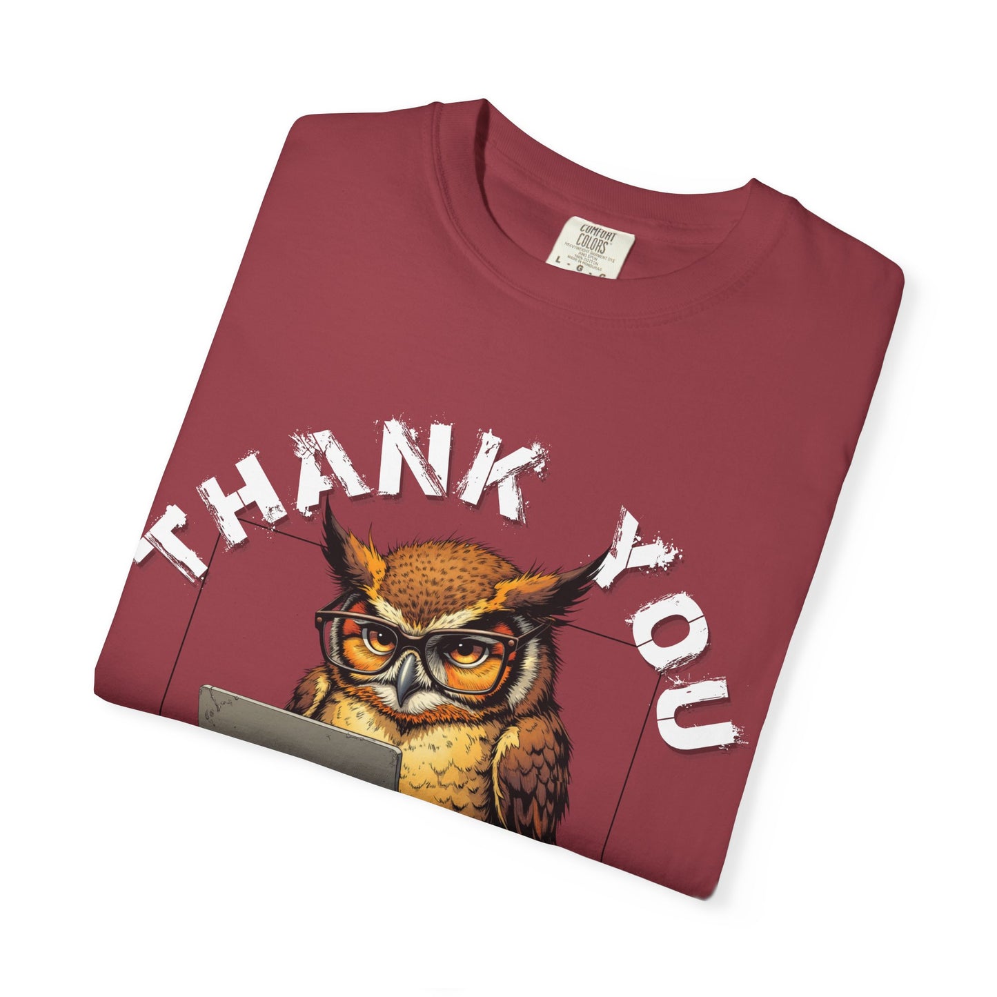 Owl 'Thank You, Not Interested' Graphic T-Shirt