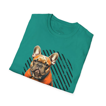 Pure Love French Bulldog Unisex Softstyle T-Shirt