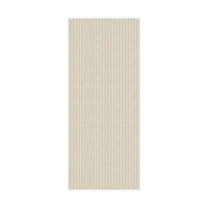 Knit Stitch Beige Gift Wrap Paper – Cozy Neutral Holiday Wrapping
