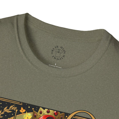 Enchanting Queen Graphic Unisex Softstyle T-Shirt,queen,girl