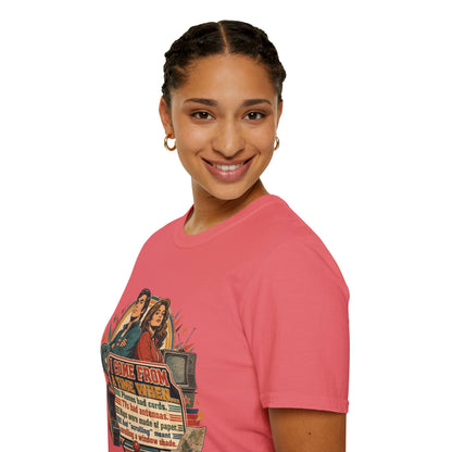 Vintage Road Trip T-Shirt — "I Come From A Time When" Retro Couple Graphic