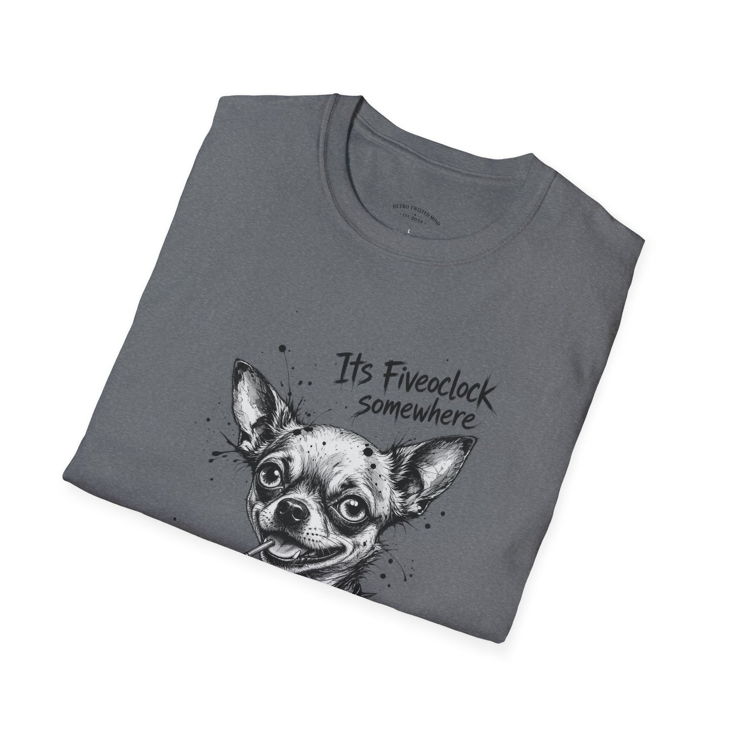 Chihuahua 'It's Five O'Clock Somewhere' T-Shirt