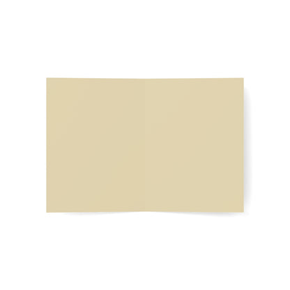 Vintage Christmas Greeting Cards – 'Home is Where the Lights Glow Brighter' Holiday Card Pack (1/10/30/50)