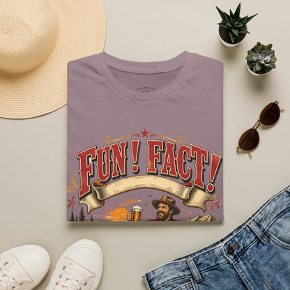 Fun! Fact! T-Shirt — Vintage Beer Drinker Graphic Tee